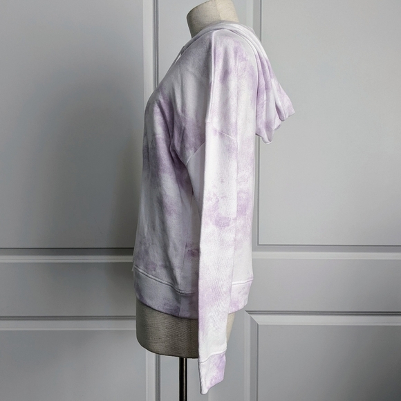 Rails Sweatshirt Pullover Hooded Cloud Tie Dye Cotton Modal Lavender M NWT - Picture 8 of 12